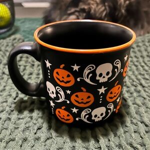 PRIMA DESIGN skull & pumpkin mug